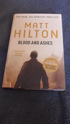 Imagen del vendedor de BLOOD AND ASHES: SIGNED LINED DATED UK FIRST EDITION HARDCOVER a la venta por Books for Collectors
