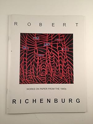 Bild des Verkufers fr Robert Richenburg Works On Paper From The 1940s zum Verkauf von WellRead Books A.B.A.A.