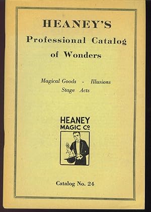 Image du vendeur pour Heaney's Professional Catalog of Wonders mis en vente par Gumshoe Books