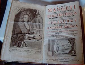 Bibliotheca pharmaceutico-medica seu rerum. Ad pharmaciam galenico-chymicam spectantium. Thesauru...