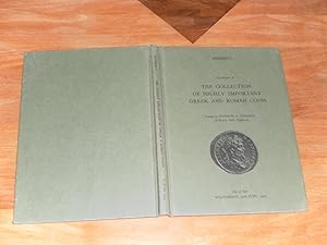 Image du vendeur pour Catalogue of The Collection of Highly Important Greek And Roman Coins. mis en vente par Dublin Bookbrowsers