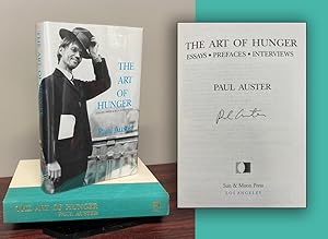 Seller image for THE ART OF HUNGER. Signed for sale by TBCL The Book Collector's Library