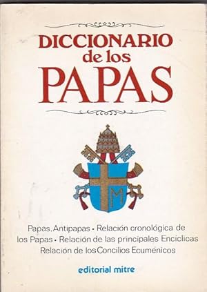 Imagen del vendedor de Diccionario de los Papas a la venta por LIBRERA GULLIVER