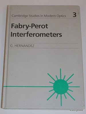 Immagine del venditore per Fabry-Perot Interferometers venduto da Kuenzig Books ( ABAA / ILAB )