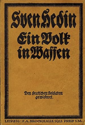 Bild des Verkufers fr Ein Volk in Waffen. den deutschen Soldaten gewidmet zum Verkauf von Paderbuch e.Kfm. Inh. Ralf R. Eichmann