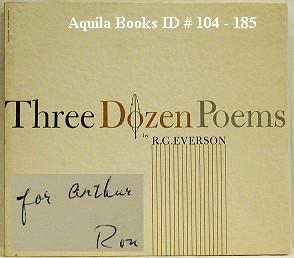 Three Dozen Poems