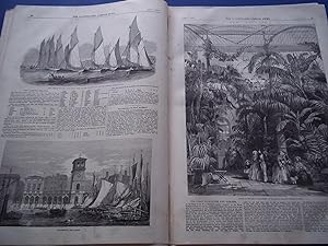 The Illustrated London News (Single Complete Issue: Vol. XXI No. 572, August 7, 1852) With Lead A...