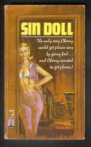 Seller image for SIN DOLL. ( Beacon Book # B655F ); Cherry Gordon - Nude Photography, Wayward Youth, Bi-Sexual & Lesbian Novel. for sale by Comic World