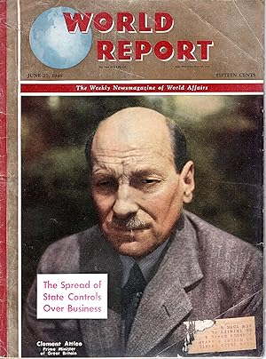 World Report Magazine, June 6 & 27, 1946 (2 issues)