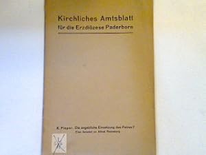 Bild des Verkufers fr Die angebliche Einsetzung des Petrus? - Eine Antwort an Alfred Rosenberg zum Verkauf von books4less (Versandantiquariat Petra Gros GmbH & Co. KG)