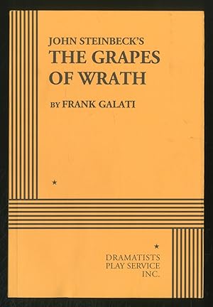 Immagine del venditore per The Grapes of Wrath venduto da Between the Covers-Rare Books, Inc. ABAA