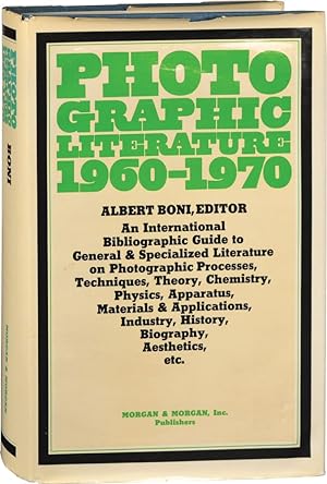 Image du vendeur pour Photographic Literature, 1960-1970 (First Edition) mis en vente par Royal Books, Inc., ABAA