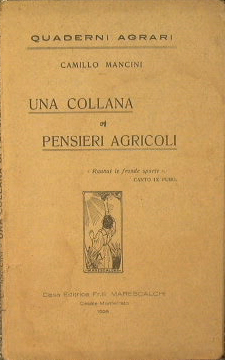 Una collana di pensieri agricoli