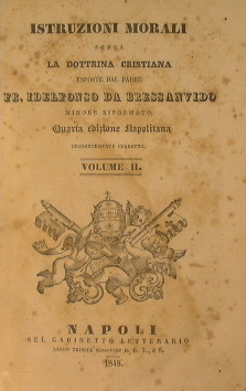 Bild des Verkufers fr Istruzioni morali sopra la dottrina cristiana zum Verkauf von Antica Libreria Srl