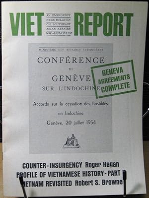 Imagen del vendedor de Viet Report August - September 1965 a la venta por Phyllis35