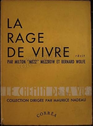 La rage de vivre, récit.