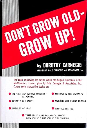 Don't Grow Old - Grow Up!