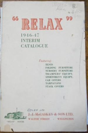 "Relax" 1946-47 Interim Catalogue