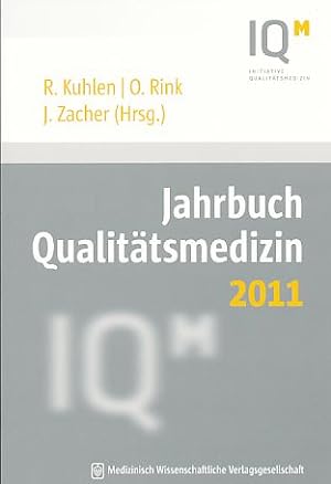 Bild des Verkufers fr Jahrbuch Qualittsmedizin 2011. zum Verkauf von Fundus-Online GbR Borkert Schwarz Zerfa