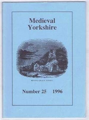 Immagine del venditore per Medieval Yorkshire, Number 25, 1996 venduto da Bailgate Books Ltd