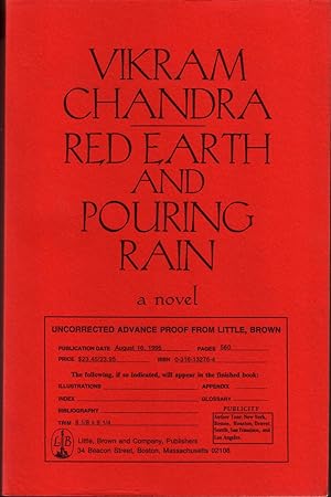 Image du vendeur pour RED EARTH AND POURING RAIN. mis en vente par Monroe Stahr Books