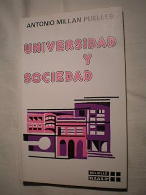 Imagen del vendedor de Universidad y sociedad a la venta por Librera Antonio Azorn