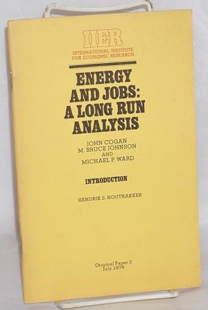 Energy and jobs: a long run analysis