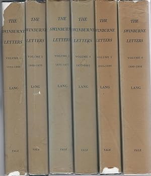 Bild des Verkufers fr THE SWINBURNE LETTERS. [Complete in six volumes. Covers the years from 1854-1909] zum Verkauf von Dorley House Books, Inc.