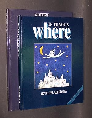 2 ältere Reiseführer des Hotel Palace Praha (Hotel property): 1. Welcome Guide. 1992 und 1993 Edi...