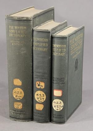 THE WINSTON SIMPLIFIED DICTIONARY. Three different models of this popular dictionary, as below