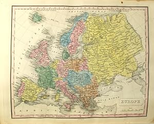 A new general atlas, exhibiting the five great divisions of the globe.with their several empires....