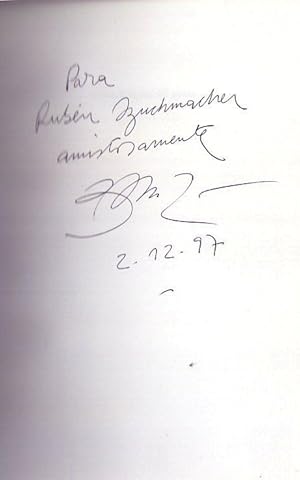 Imagen del vendedor de CANTO DESIGUAL DEL GANSO. Poemas. Textos de Luis Gusman y Enrique Milln. [Firmado / Signed] a la venta por Buenos Aires Libros