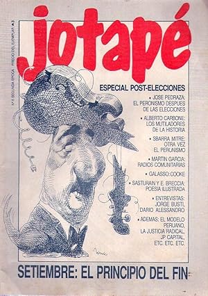 JOTAPE - No. 8. Segunda época, octubre de 1987