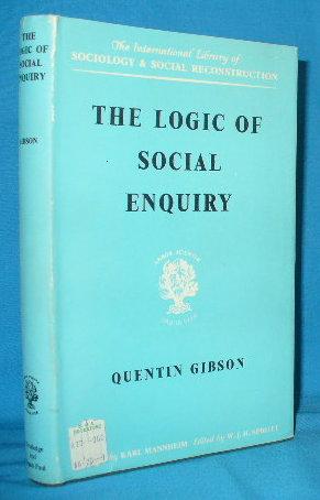 Seller image for The Logic of Social Enquiry for sale by Alhambra Books
