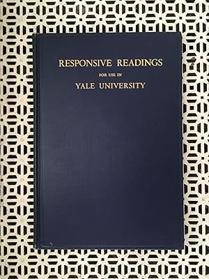 Responsive Readings for use in Yale University