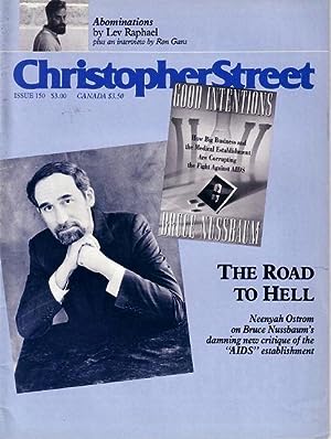 Christopher Street: Issue 150 Vol 13 No 5 August 1990.