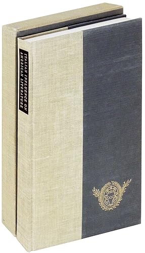 Imagen del vendedor de Italian Influence on American Literature: An Address by C. Waller Barrett and a Catalogue of an Exhibition of Books, Manuscripts and Art showing this Influence on American Literature and Art. Held at the Grolier Club, October 17 to December 10, 1961 a la venta por The Kelmscott Bookshop, ABAA