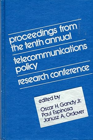 Seller image for Proceedings from the 10th Annual Telecommunications Research Conference for sale by Book Booth