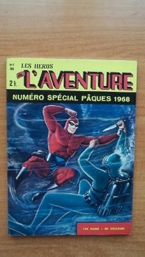 Seller image for LES HEROS DE L'AVENTURE numro spcial Pques 1968 for sale by KEMOLA