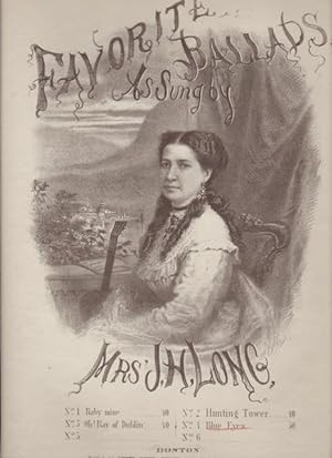 Seller image for BLUE EYES (Les Yeux Bleus) NO. 1. Favorite Ballads as sung by Mrs. J. H. Long. for sale by OLD WORKING BOOKS & Bindery (Est. 1994)