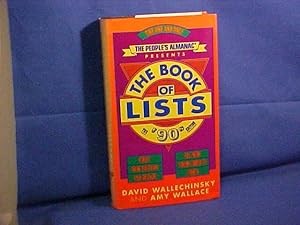 Seller image for The People's Almanac Presents the Book of Lists/the '90s Edition for sale by Gene The Book Peddler