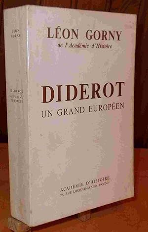 Imagen del vendedor de DIDEROT UN GRAND EUROPEEN a la venta por Livres 113