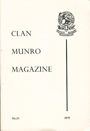 Bild des Verkufers fr CLAN MUNRO MAGAZINE, No. 13, 1975. zum Verkauf von Bookfever, IOBA  (Volk & Iiams)