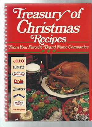 Seller image for Treasury of Christmas Recipes for sale by ODDS & ENDS BOOKS