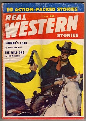Seller image for Real Western Stories - August 1958 - Volume 24 Number 2 for sale by Cameron-Wolfe Booksellers