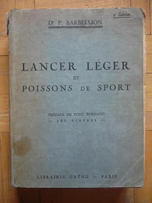 Lancer léger et poissons de sport