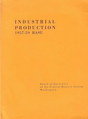 Immagine del venditore per Industrial production 1957 - 1959 Base. venduto da Antiquariat Carl Wegner