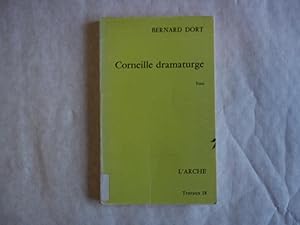 Bild des Verkufers fr Corneille Dramaturge. zum Verkauf von Carmarthenshire Rare Books