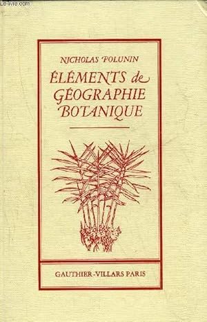 Bild des Verkufers fr ELEMENTS DE GEOGRAPHIE BOTANIQUE, ADAPTATION DE MME POTTIER-ALAPETITE, PREFACE DE H.GAUSSEN zum Verkauf von Le-Livre