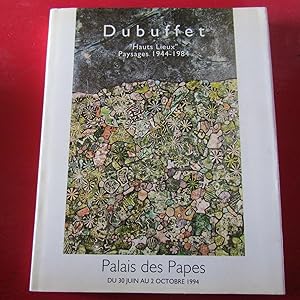 Seller image for Dubuffet 'Hauts Lieux' Paysages 1944-1984 for sale by Antonio Pennasilico